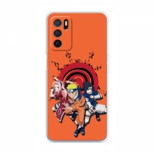 Naruto Anime Чехлы для Оппо А54с (AlphaPrint) Наруто с командой - купить на Floy.com.ua