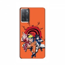 Naruto Anime Чехлы для Оппо А55 (AlphaPrint) Наруто с командой - купить на Floy.com.ua
