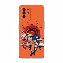 Naruto Anime Чехлы для Оппо А94 (AlphaPrint) Наруто с командой - купить на Floy.com.ua