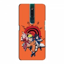 Naruto Anime Чехлы для Оппо Ф11 (AlphaPrint) Наруто с командой - купить на Floy.com.ua