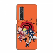 Naruto Anime Чехлы для Оппо Финд х2 (AlphaPrint) Наруто с командой - купить на Floy.com.ua