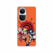 Naruto Anime Чехлы для Оппо Рено 10 (AlphaPrint) Наруто с командой - купить на Floy.com.ua