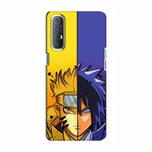 Naruto Anime Чехлы для Оппо Рено 3 (AlphaPrint) Naruto Vs Sasuke - купить на Floy.com.ua