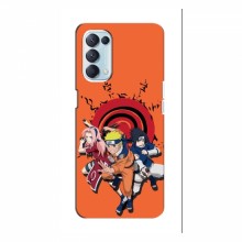 Naruto Anime Чехлы для Оппо Рено 5 (4G) (AlphaPrint) Наруто с командой - купить на Floy.com.ua