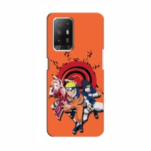 Naruto Anime Чехлы для Оппо Рено 5з (AlphaPrint) Наруто с командой - купить на Floy.com.ua