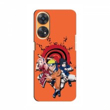 Naruto Anime Чехлы для Оппо Рено 8Т (AlphaPrint) Наруто с командой - купить на Floy.com.ua