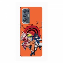 Naruto Anime Чехлы для Оппо Рено 5 Про Плюс (5G) (AlphaPrint) Наруто с командой - купить на Floy.com.ua