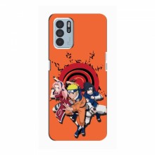 Naruto Anime Чехлы для Оппо Рено 6 Зет (AlphaPrint) Наруто с командой - купить на Floy.com.ua