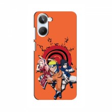 Naruto Anime Чехлы для Реалми 10 (AlphaPrint) Наруто с командой - купить на Floy.com.ua