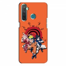 Naruto Anime Чехлы для Реалми 5 Про (AlphaPrint) Наруто с командой - купить на Floy.com.ua