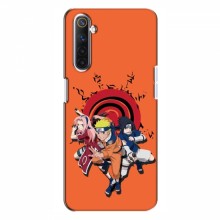 Naruto Anime Чехлы для Реалми 6 (AlphaPrint) Наруто с командой - купить на Floy.com.ua