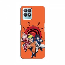 Naruto Anime Чехлы для Реалми Нарзо 50 (AlphaPrint) Наруто с командой - купить на Floy.com.ua