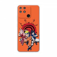 Naruto Anime Чехлы для Реалми Нарзо 50А (AlphaPrint) Наруто с командой - купить на Floy.com.ua