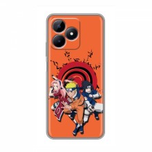 Naruto Anime Чехлы для Реалми Ноут 50 (AlphaPrint) Наруто с командой - купить на Floy.com.ua