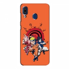 Naruto Anime Чехлы для Самсунг А20 (2019) (AlphaPrint) Наруто с командой - купить на Floy.com.ua