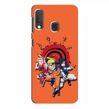 Naruto Anime Чехлы для Samsung Galaxy A20e (AlphaPrint) Наруто с командой - купить на Floy.com.ua