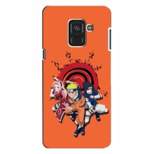 Naruto Anime Чехлы для Samsung A8, A8 2018, A530F (AlphaPrint) Наруто с командой - купить на Floy.com.ua