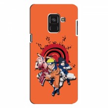 Naruto Anime Чехлы для Samsung A8 Plus , A8 Plus 2018, A730F (AlphaPrint) Наруто с командой - купить на Floy.com.ua