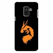 Naruto Anime Чехлы для Samsung A8 Plus , A8 Plus 2018, A730F (AlphaPrint) Курама силует - купить на Floy.com.ua
