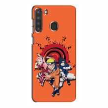 Naruto Anime Чехлы для Самсунг А21 (AlphaPrint) Наруто с командой - купить на Floy.com.ua