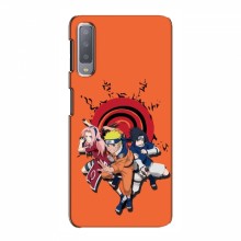 Naruto Anime Чехлы для Samsung A7-2018, A750 (AlphaPrint) Наруто с командой - купить на Floy.com.ua