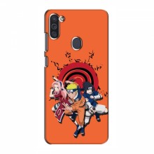 Naruto Anime Чехлы для Самсунг М11 (AlphaPrint) Наруто с командой - купить на Floy.com.ua