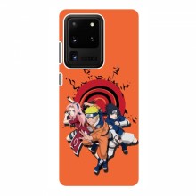 Naruto Anime Чехлы для Самсунг С20 Ультра (AlphaPrint) Наруто с командой - купить на Floy.com.ua