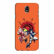 Naruto Anime Чехлы для Samsung J7 2017, J7 европейская версия (AlphaPrint) Наруто с командой - купить на Floy.com.ua