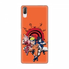 Naruto Anime Чехлы для Сони Хпериа Л3 (AlphaPrint) Наруто с командой - купить на Floy.com.ua