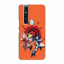 Naruto Anime Чехлы для Техно Камон 15 Про (AlphaPrint) Наруто с командой - купить на Floy.com.ua