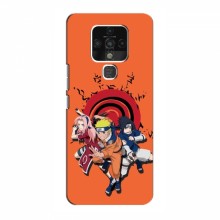 Naruto Anime Чехлы для Техно Камон 16 (AlphaPrint) Наруто с командой - купить на Floy.com.ua