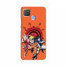 Naruto Anime Чехлы для Техно Поп 4 ЛТЕ (AlphaPrint) Наруто с командой - купить на Floy.com.ua