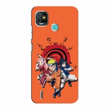 Naruto Anime Чехлы для Техно Поп 5 (AlphaPrint) Наруто с командой - купить на Floy.com.ua