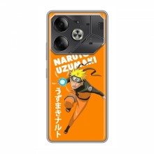 Naruto Anime Чехлы для Техно Пова 6 (AlphaPrint) наруто узумаки - купить на Floy.com.ua