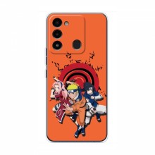 Naruto Anime Чехлы для Техно Спарк 8 (AlphaPrint) Наруто с командой - купить на Floy.com.ua