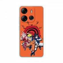 Naruto Anime Чехлы для Техно Спарк Го 2023 (AlphaPrint) Наруто с командой - купить на Floy.com.ua