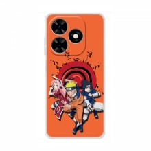 Naruto Anime Чехлы для ТЕхно Спарк ГО 2024 (AlphaPrint) Наруто с командой - купить на Floy.com.ua
