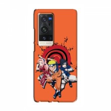 Naruto Anime Чехлы для Виво Х60 Про Плюс (AlphaPrint) Наруто с командой - купить на Floy.com.ua