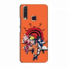 Naruto Anime Чехлы для Виво у12 (AlphaPrint) Наруто с командой - купить на Floy.com.ua
