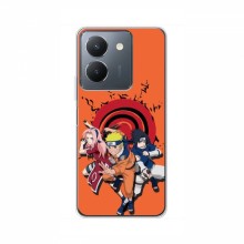 Naruto Anime Чехлы для Виво У36 (AlphaPrint) Наруто с командой - купить на Floy.com.ua