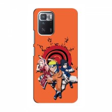 Naruto Anime Чехлы для Поко X3 GT (AlphaPrint) Наруто с командой - купить на Floy.com.ua