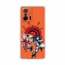 Naruto Anime Чехлы для Сяоми 11Т (AlphaPrint) Наруто с командой - купить на Floy.com.ua
