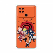 Naruto Anime Чехлы для Поко С40 (AlphaPrint) Наруто с командой - купить на Floy.com.ua
