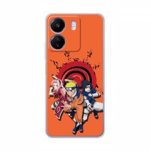 Naruto Anime Чехлы для ПОКО С65 (AlphaPrint) Наруто с командой - купить на Floy.com.ua