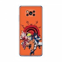 Naruto Anime Чехлы для Сяоми Поко X3 (AlphaPrint) Наруто с командой - купить на Floy.com.ua