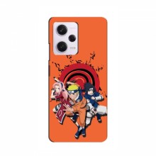 Naruto Anime Чехлы для Поко Х5 ЖТ (AlphaPrint) Наруто с командой - купить на Floy.com.ua