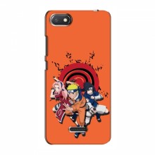 Naruto Anime Чехлы для Редми 6А (AlphaPrint) Наруто с командой - купить на Floy.com.ua