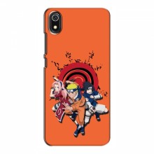 Naruto Anime Чехлы для Редми 7А (AlphaPrint) Наруто с командой - купить на Floy.com.ua