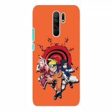 Naruto Anime Чехлы для Редми 9 (AlphaPrint) Наруто с командой - купить на Floy.com.ua