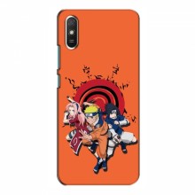 Naruto Anime Чехлы для Редми 9А (AlphaPrint) Наруто с командой - купить на Floy.com.ua